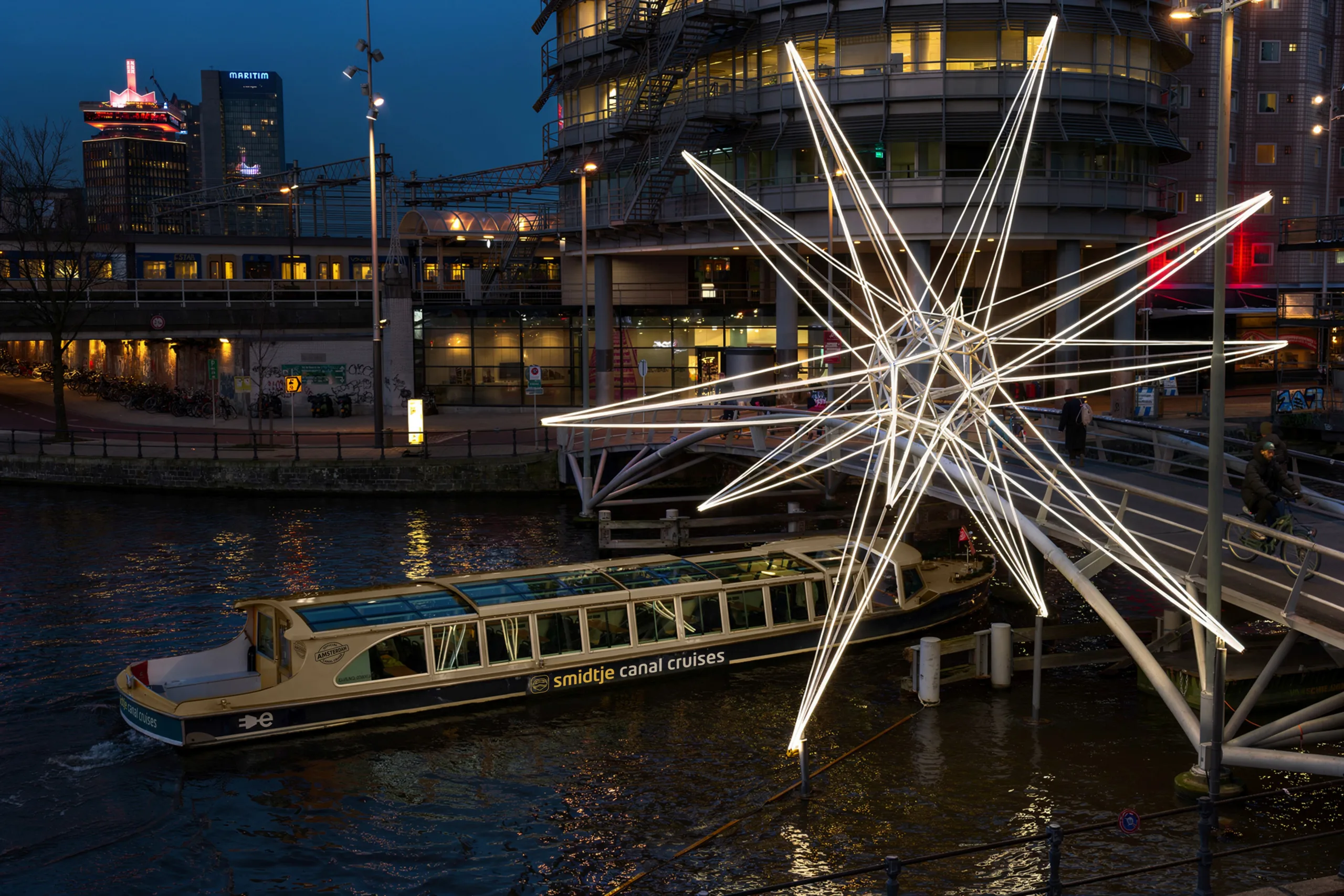 Smidtje Canal Cruises Amsterdam - Vacature: Operationeel Coördinator Amsterdam Light Festival hero