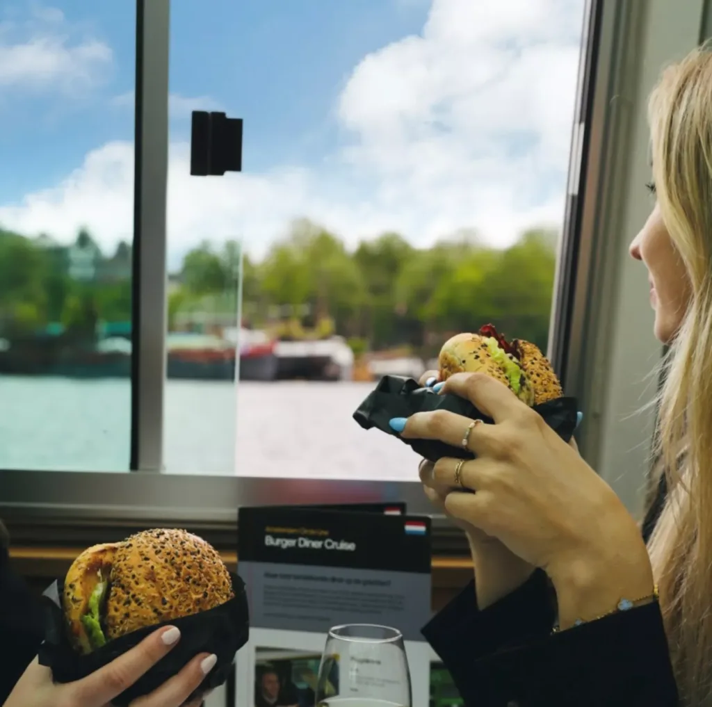 Burger Canal Cruise Amsterdam