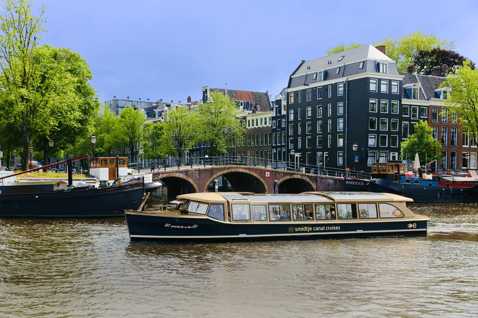 Smidtje Canal Cruises Amsterdam - Home hero