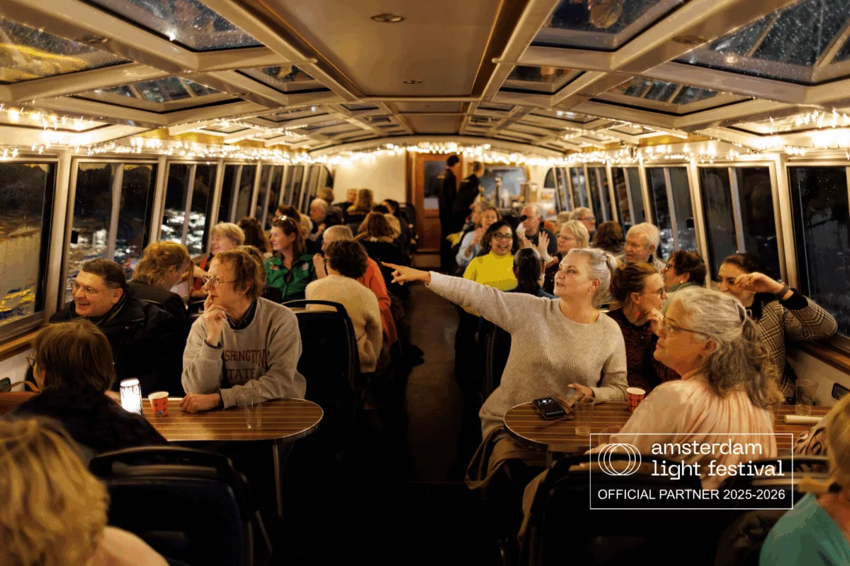 Amsterdam Light Festival Grachtenfahrt 🌟 &bull; Smidtje Canal Cruises Amsterdam - Méér dan een Rondvaart