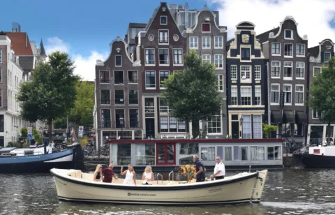 Sloep rondvaart Amsterdam