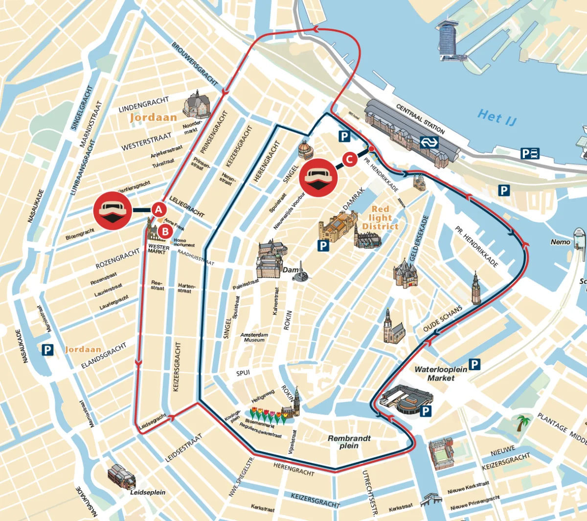 Rondvaarten &bull; Smidtje Canal Cruises Amsterdam - Méér dan een Rondvaart