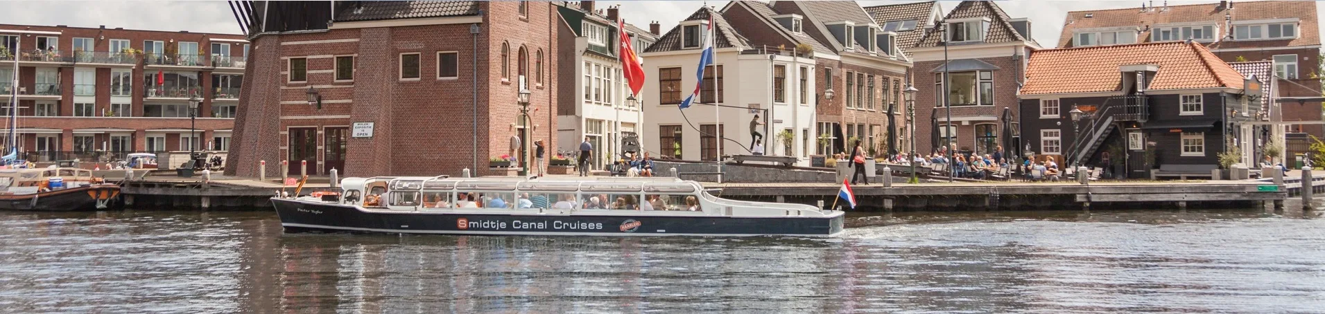 Smidtje Canal Cruises Haarlem - Haarlem Windmolen Cruise hero