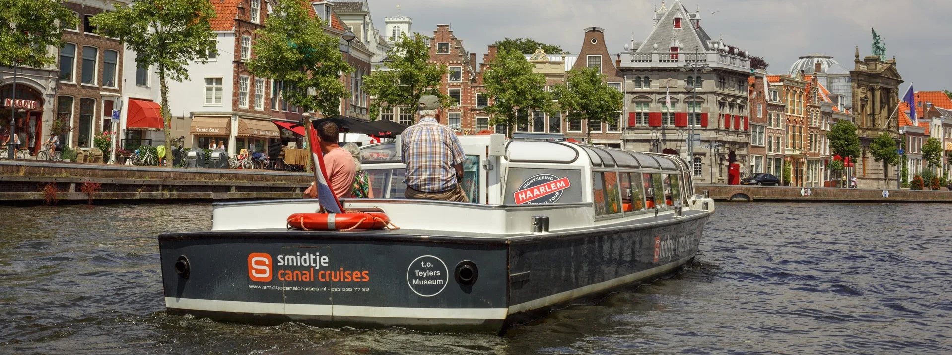 Smidtje Canal Cruises Haarlem - Rondvaart Haarlem Centrum hero