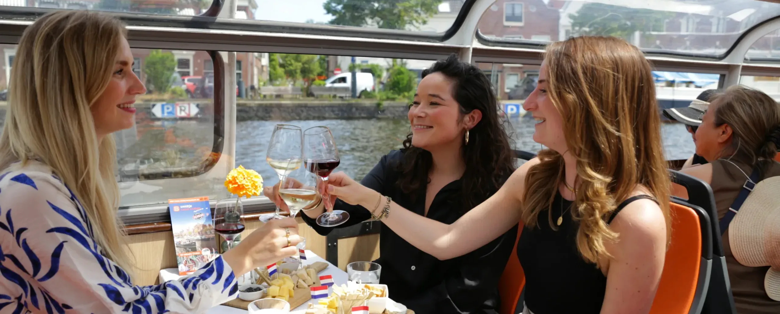 Smidtje Canal Cruises Haarlem - Cheese and Wine Cruise hero