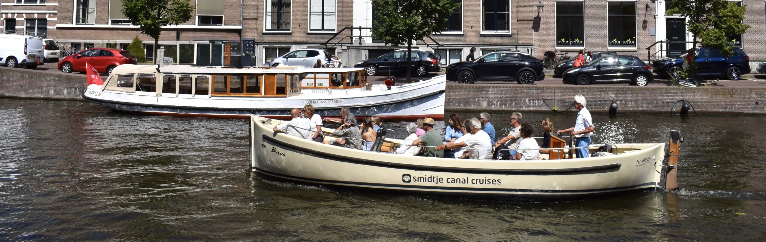 Smidtje Canal Cruises Haarlem - Open Boot Rondvaart Haarlem Centrum hero