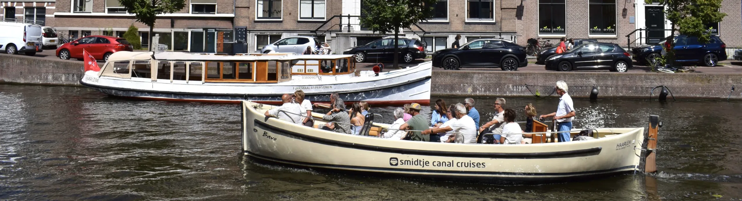 Smidtje Canal Cruises Haarlem - Offene Bootsfahrt Haarlem Zentrum hero