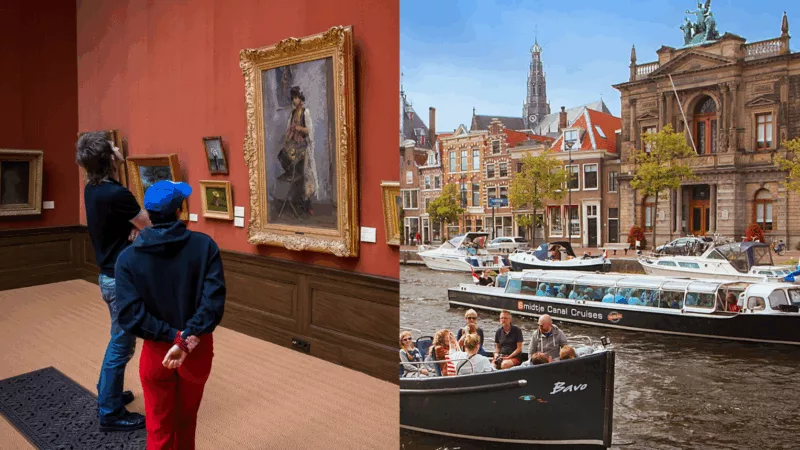 Teylers Museum and Haarlem canal cruise combination ticket